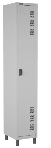 Roupeiro de aço P1 - Locker com Fechadura ou Pitão - 1820x325x420mm