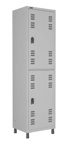Roupeiro de aço Insalubre 2 - Locker Insalubre com pitão - 1820x325x420mm