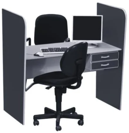 Baia de atendimento GM em mdp 15mm - com gaveteiro opcional